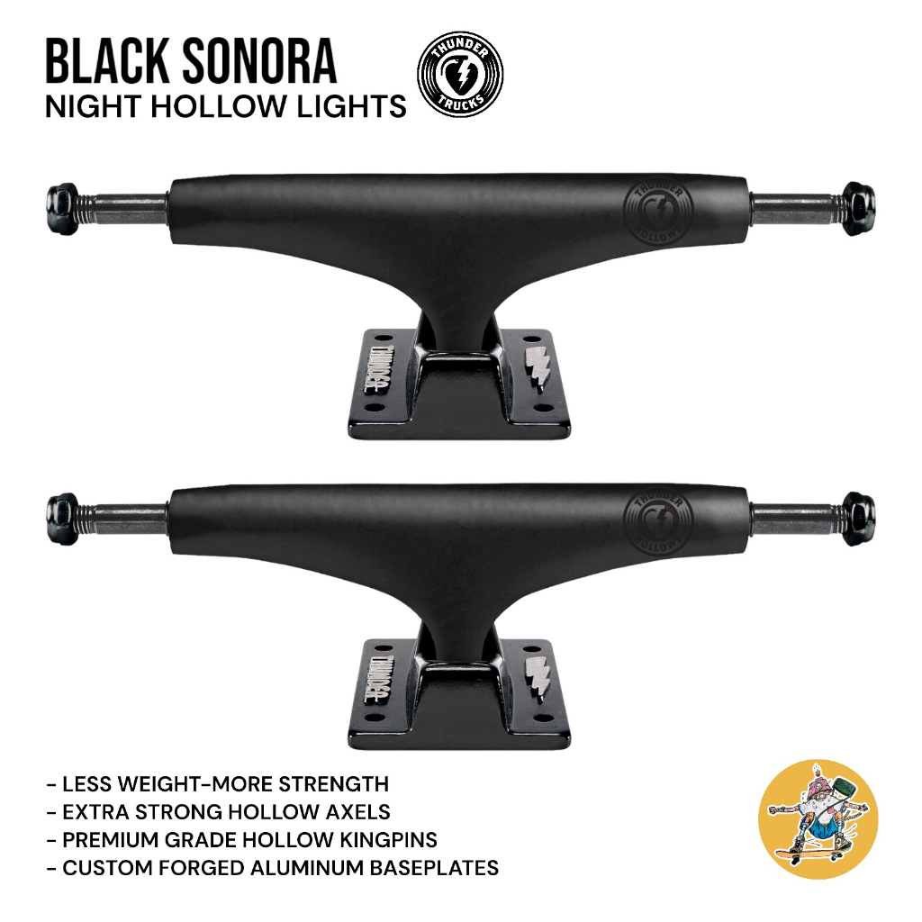 All Terrain Skateboard Truck Thunder Lights Polished II
