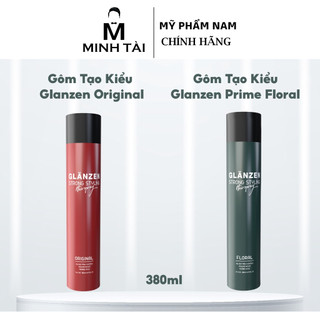 Gôm xịt tóc giữ nếp Glanzen Original 380ml - Hàng chính hãng