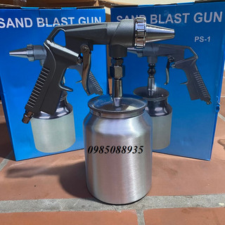 [Giá rẻ nhất] Súng phun cát cầm tay 1 lít PS-1 hàng chính hãng có thể phun sơn được