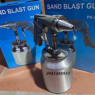 [Giá rẻ nhất] Súng phun cát cầm tay 1 lít PS-1 hàng chính hãng có thể phun sơn được