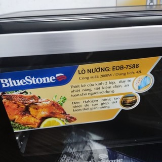 Bộ Cây Xiên Quay Lò Nướng BlueStone EOB-7588 - Phụ Kiện Chính Hãng
