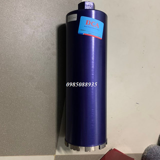 Mũi khoan rút lõi bê tông phi 102mm hàng DCA dài 370mm - MRL102