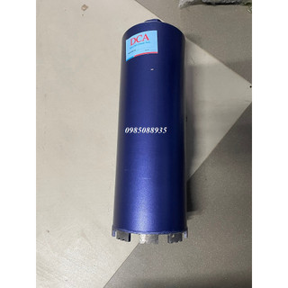 Mũi khoan rút lõi bê tông phi 114mm hàng DCA dài 370mm