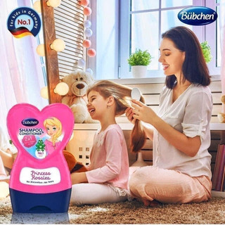 [Mẫu mới] Sữa tắm gội Bubchen trái tim cho bé gái