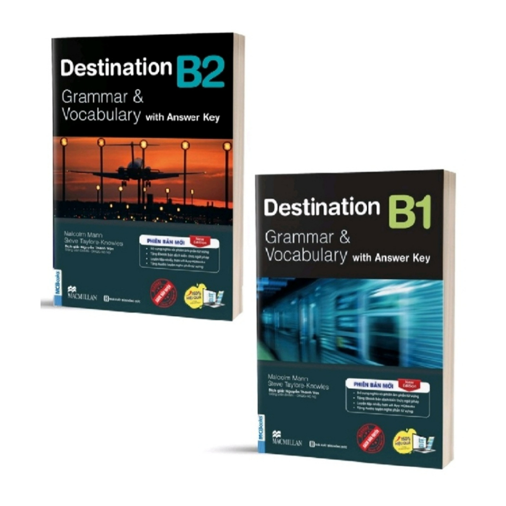 Sách - Combo Destination B1 & B2 Grammar and Vocabulary Combo - Phiên bản mới 2023 ( lẻ )