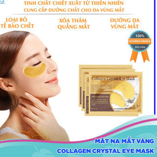 Combo 25 Miếng mặt nạ mắt collagen vàng Hàn Quốc, mask dán đắp dưỡng chống thâm quầng giảm bọng mắt.