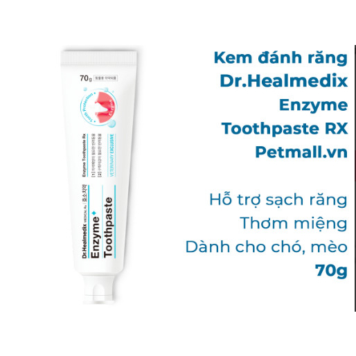 Kem đánh răng Dr.Healmedix Enzyme Toothpaste RX 70g - Hỗ trợ sạch răng ...