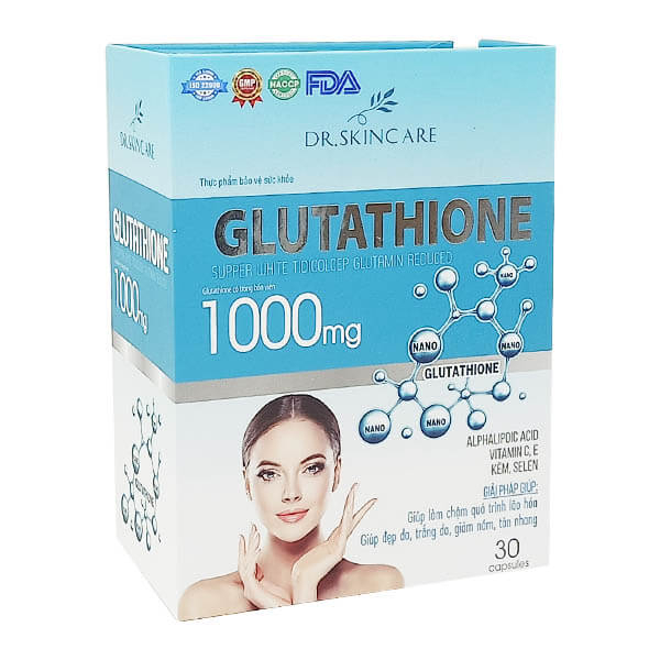 vin ung trng da glutathione 1000mg Code Age Liposomal chnh hng gi tt ti Siu Th Lm p Vin Ung GLUTATHIONE 1000mg Vin
