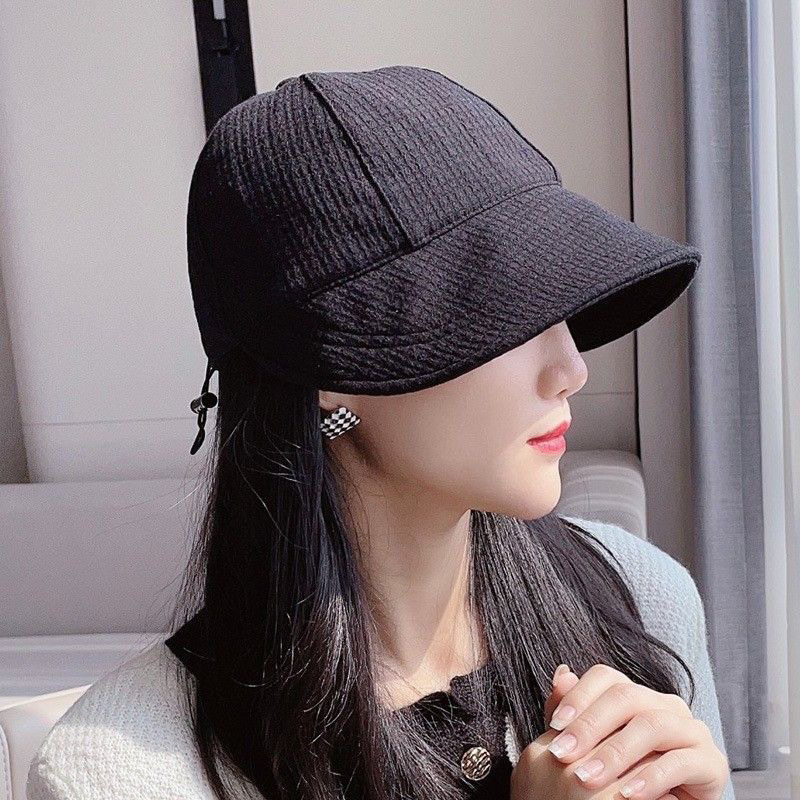 MŨ VÀNH KẾT CHỐNG NẮNG DÂY RÚT KOREA NỮ
