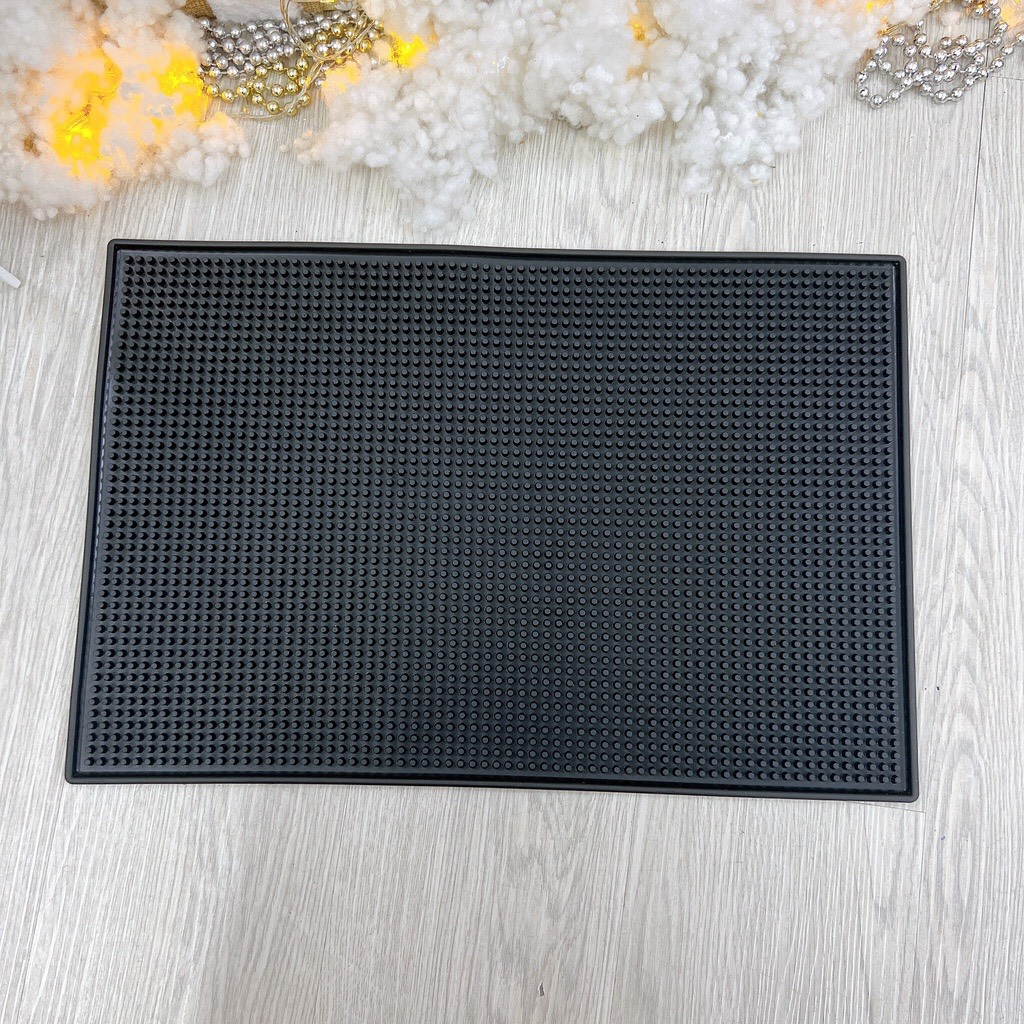 Thảm Lót Cao Su chống trượt 45 x 30 cm  Quầy Bar, Quầy pha chế, Cao Cấp Loại 1
