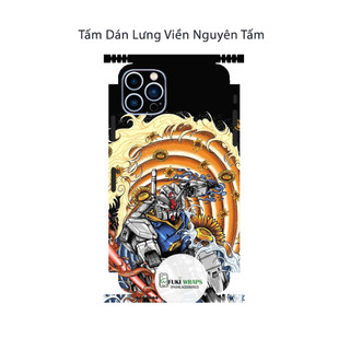 Tấm dán Skin Mặt Sau Gundam FULL VIỀN 14 pro max , 13 pro max , 12 pro max , 11 pro max , xs max - FukiShop