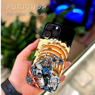 Tấm dán Skin Mặt Sau Gundam FULL VIỀN 14 pro max , 13 pro max , 12 pro max , 11 pro max , xs max - FukiShop