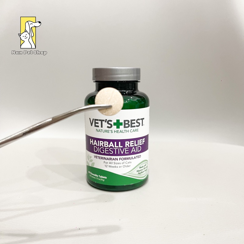 Lẻ 01 Viên Nhai Hổ Trợ Tiêu Búi Lông Cho Mèo Vet's Best HAIRBALL