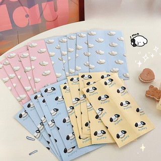 Túi Giấy Đựng Quà Kraft Mini Bánh Gói Hàng Xi Măng Nhiều Màu Timo GQ09