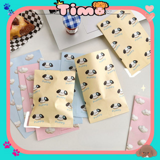 Túi Giấy Đựng Quà Kraft Mini Bánh Gói Hàng Xi Măng Nhiều Màu Timo GQ09