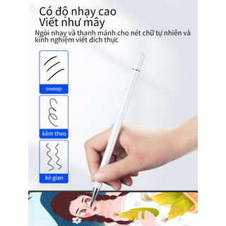 Bút cảm ứng Goojodoq Đa Năng Stylus Pencil phổ quát 2 in 1 dành bút vẽ cảm ứng cho Android/Ipad/HUAWEI/xiaomi pad