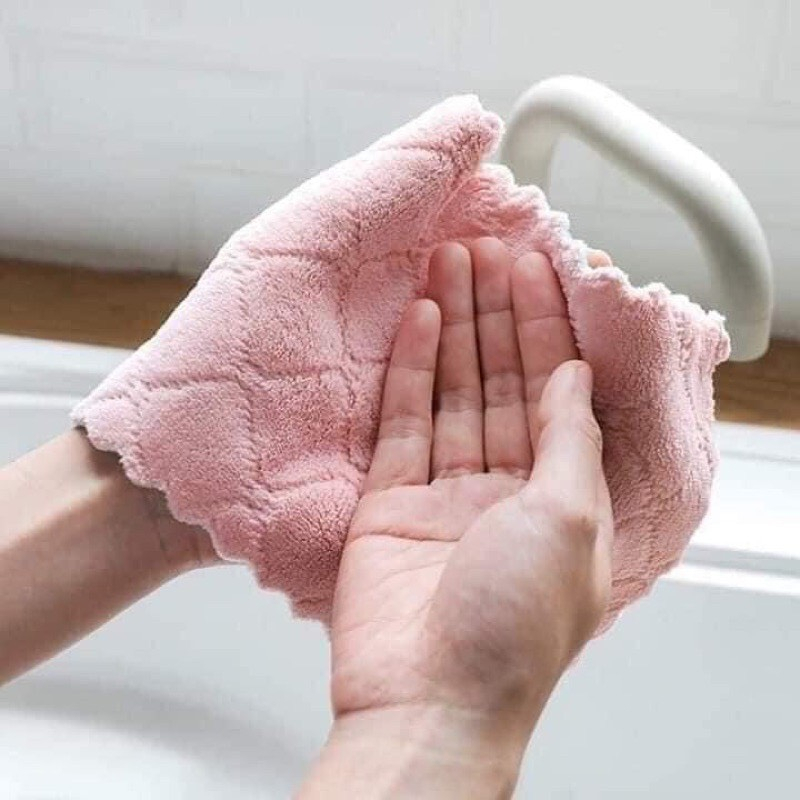 Combo 50 Khăn Lau Bếp Đa Năng 2 Mặt Siêu Thấm Nước Lau Bếp, Lau Tay, Lau Chén Bát Khăn Vệ Sinh Đa Năng Thông Minh
