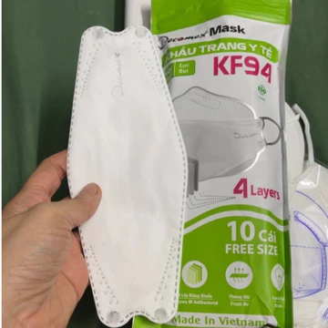 Khẩu trang 4 Lớp KF94 DECOMEX | Chống Bụi Mịn Và Kháng Khuẩn Hàng Cao Cấp, Khẩu trang y tế, Chống dịch