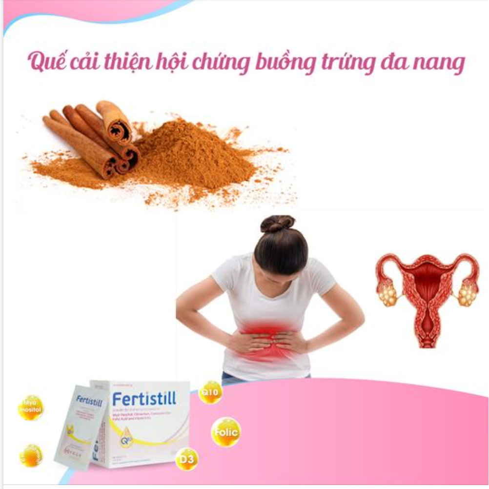 Fertistill - Bổ trứng, Tăng khả năng thụ thai, điều hoà kinh nguyệt, Đa nang buồng trứng hộp 20 gói