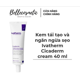 Ivatherm - CICADERM cream 40ml - Kem Phục Hồi Tái Tạo Ivatherm Cicaderm Cream 40ml