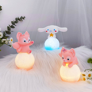 Đèn Ngủ Mini Pin Để Bàn Mô Hình Nhân Vật, Decor Trang Trí Phòng Ngủ, Quà Tặng Đáng Yêu MEILI STORE