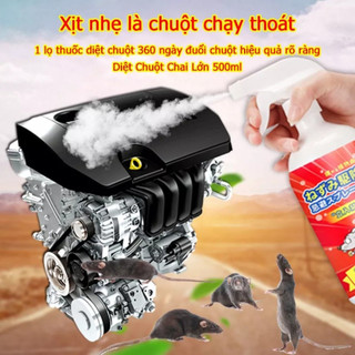 [HCM] 500ml Bình xịt đuổi chuột công nghệ Nhật Bản - Xịt là đuổi cả ổ...Siêu hiệu quả an toàn