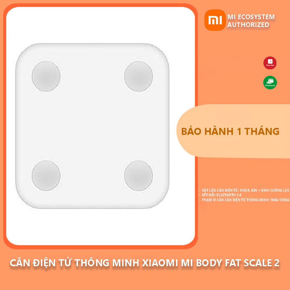 Cân điện tử thông minh Xiaomi Mi Body Fat Scale 2
