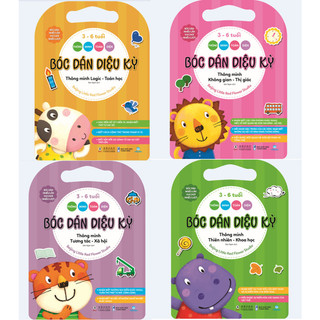 Sách - Bóc Dán Diệu Kỳ ( 3-6 tuổi Thông Minh Toàn Diện ) - ndbooks
