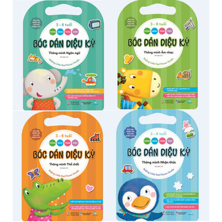 Sách - Bóc Dán Diệu Kỳ ( 3-6 tuổi Thông Minh Toàn Diện ) - ndbooks