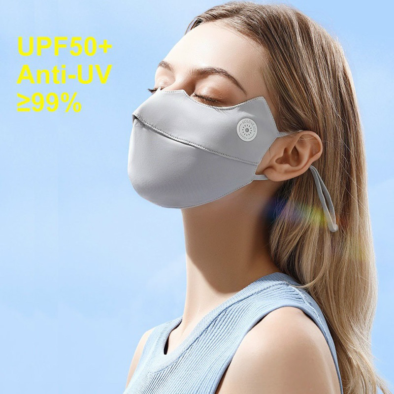 khẩu trang vải chống tí uv làm mát cách nhiệt
