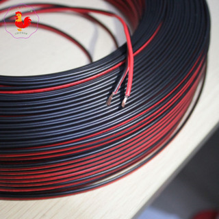 Dây điện đôi đỏ đen 22AWG