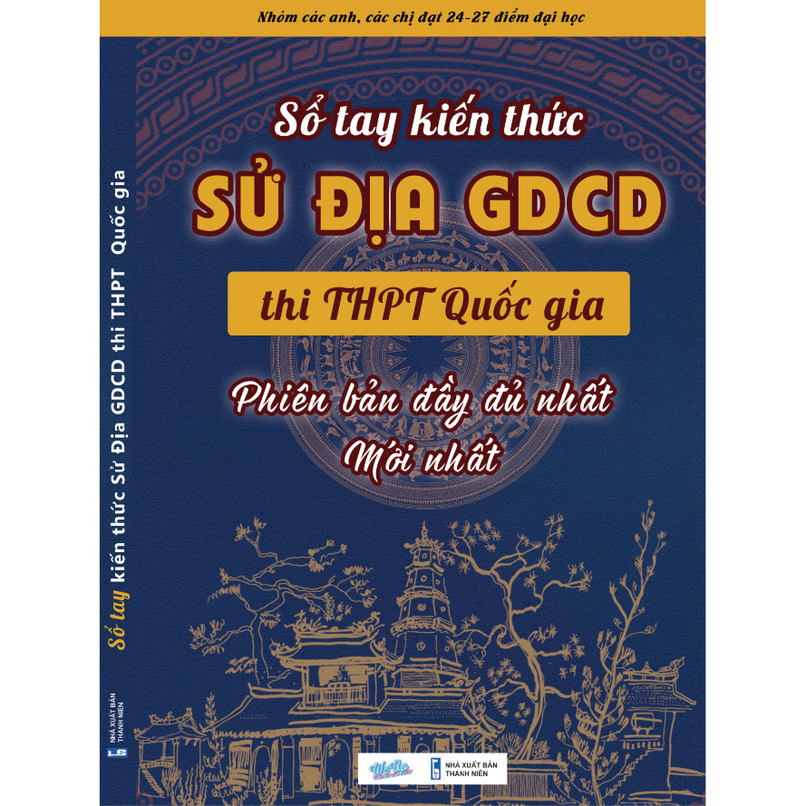 Sách - Sổ Tay Kiến Thức Sử Địa GDCD lớp 12 Ôn Thi THPT Cấp Tốc