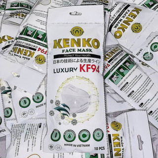 THÙNG 300 Chiếc Khẩu Trang KENKO LUXURY 4D Mask KF94 ( 300 Cái] Loại 4 Lớp Kháng Khuẩn