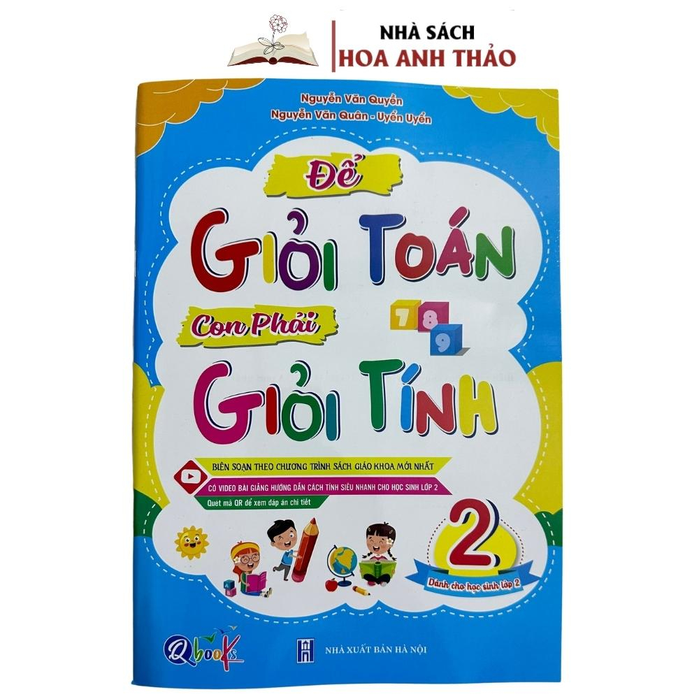 Ảnh Sách - Để Giỏi Toán Con Phải Giỏi Tính Biên Soạn Theo Chương Trình Sách Giáo Khoa Mới Cách Tính Siêu Nhanh Cho Học Sinh 2