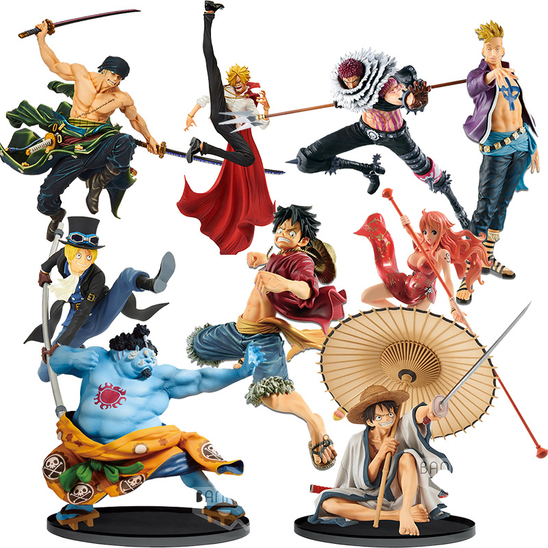 Mô Hình Luffy Zoro Sanji Ace One Piece cao 24cm cực chất tùy chọn mẫu