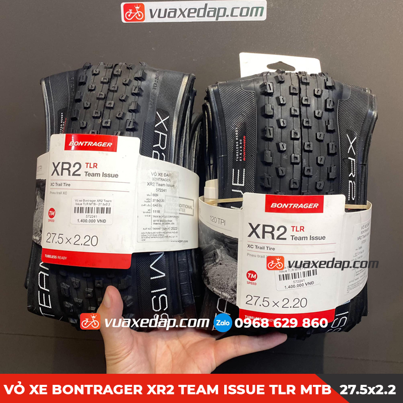 Lp xe Bontrager XR2 Team Issue TLR MTB 27.5x2.2 | Shopee Vit Nam