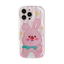 Ốp lưng Viền nổi cạnh sóng thỏ hồng cute 6s/6splus/7/7plus/8/8plus/x/11/12/13/14/max/promax sk1000