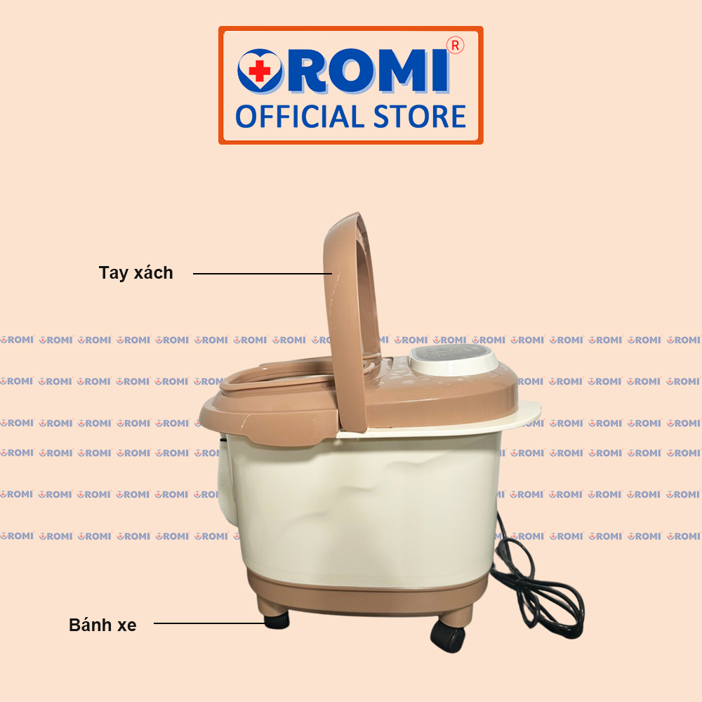 Máy massage chân tự động cao cấp OROMI ORM-267A - Bồn ngâm chân mát-xa hồng ngoại điều khiểu từ xa