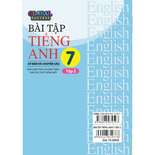 Sách - Bài Tập Tiếng Anh 7 Cơ Bản Và Chuyên Sâu (Global Success) - ndbooks
