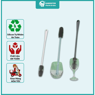 Cọ Rửa Cốc Silicon Đa Năng , Cọ Silicon Rửa Cốc Chén, Bình Sữa Đa Năng Tiện Lợi