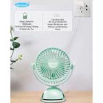 [Quạt Du lịch]Quạt sạc mini để bàn Shinmom tích điện, cầm tay, kẹp xe đẩy đa năng - Hàng chính hãng - Bảo hành 6 t — ảnh 4