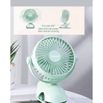 [Quạt Du lịch]Quạt sạc mini để bàn Shinmom tích điện, cầm tay, kẹp xe đẩy đa năng - Hàng chính hãng - Bảo hành 6 t — ảnh 6
