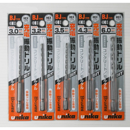 Ảnh Mũi khoan bê tông chuôi lục giác Unika BJ 2
