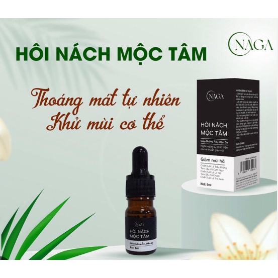 Hôi nách Mộc Tâm sử dụng nguồn gốc thảo dược thiên nhiên nào để chiết xuất?
