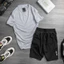 Bộ thể thao nam nữ Unisex vải tổ ong phối họa tiết 6 màu cực đẹp, thoáng mát ngày hè