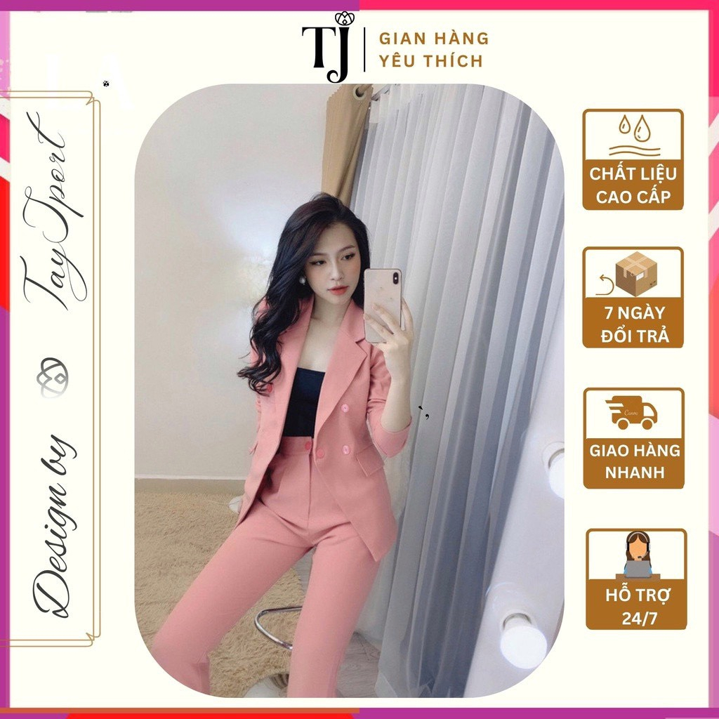 Sét vest công sở, thời trang không kén tuổi.