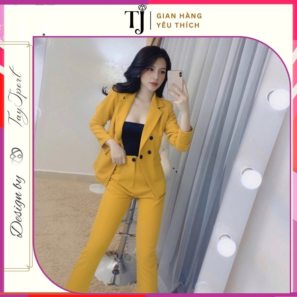 Sét vest công sở, thời trang không kén tuổi.