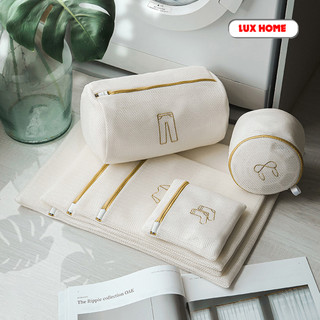 Túi giặt đồ máy giặt 3 lớp, túi lưới giặt đồ lót có khóa kéo giúp bảo vệ quần áo khỏi rối