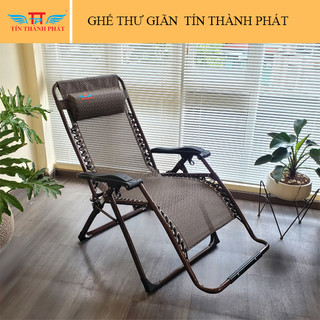 Ghế Xếp Thư Giãn Tín Thành Phát | Gấp Gọn, Chịu Tải Đến 250kg, Khung Thép Tĩnh Điện, Đa Năng, Bền Bỉ