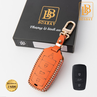 Bao Da Chìa Khoá Ô Tô VINFAST VF5, LIMO GREEN, HERIO GREEN, MPV 7 da bò cao cấp hàng chính hãng BB bảo hành 2 năm